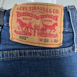 Levi's Classic Blue Denim Jeans